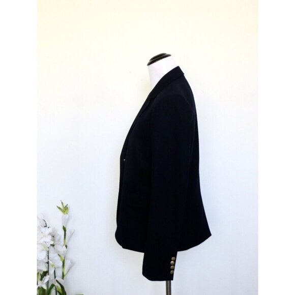 NEW! J.Crew Schoolboy Blazer Wool Blend Navy Blue SZ 6 - Picture 9 of 14